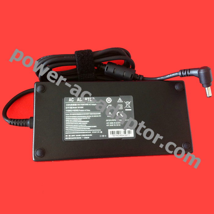 19V 9.5A 180W MSI GT780 GT780-221US AC Adapter Power Supply